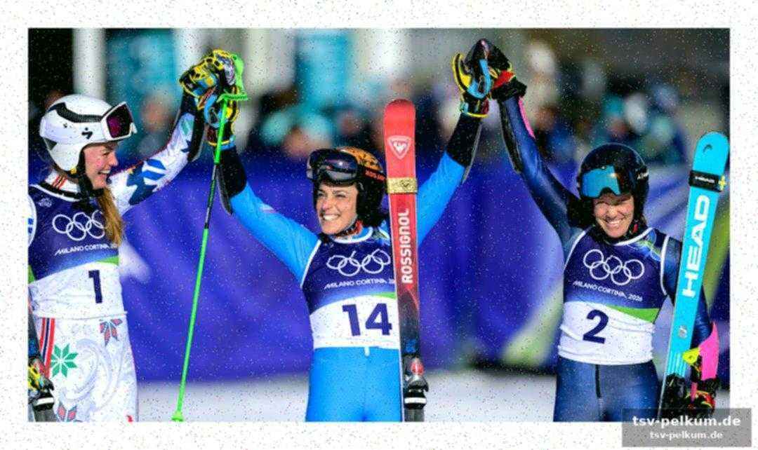 Brignone krönt sich zur königin des dolomiten-skirensports