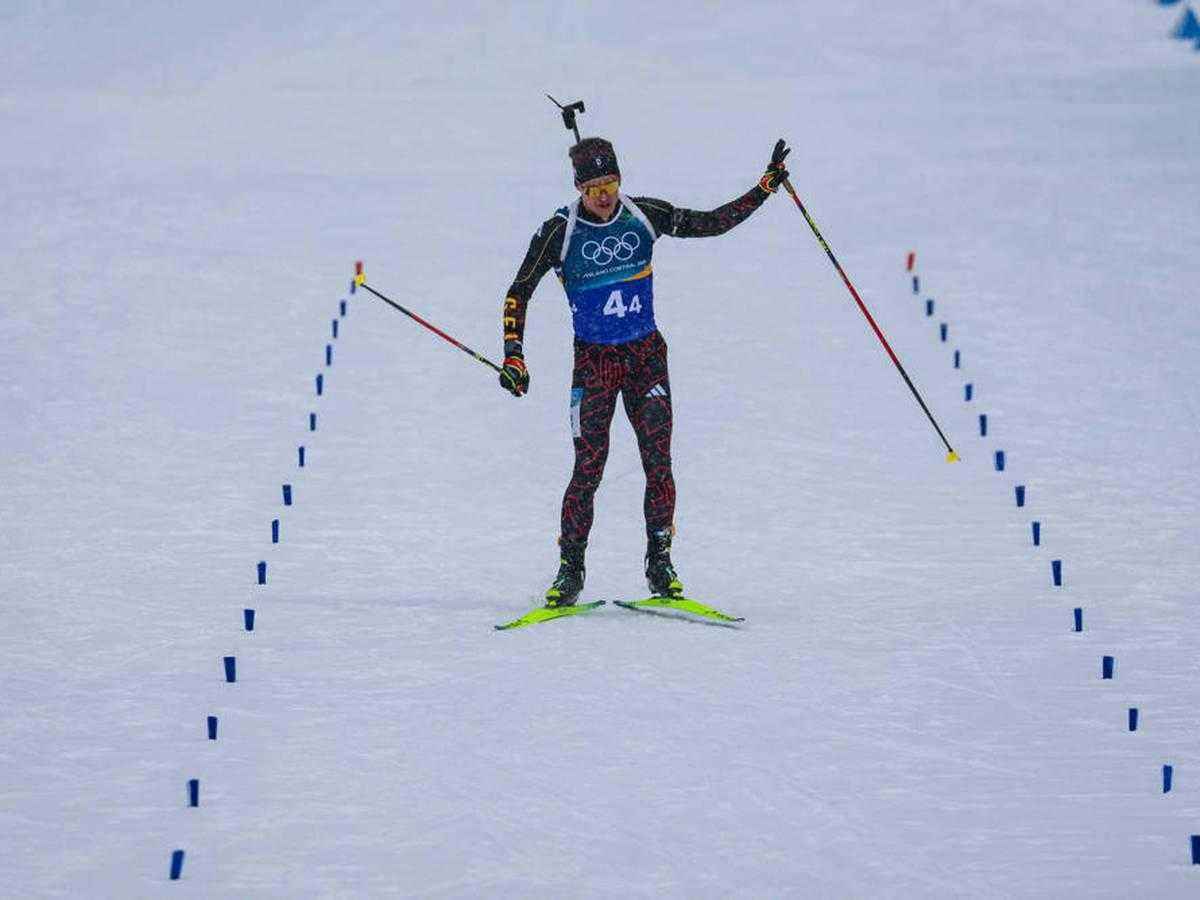 Knappes aus für horn: norweger triumphiert im massenstart