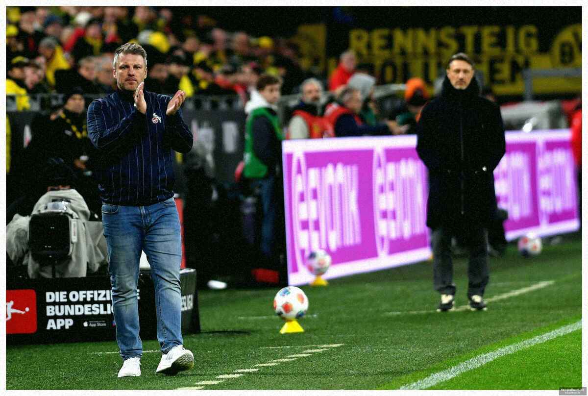 Kwasniok zwischen katwalk und kante