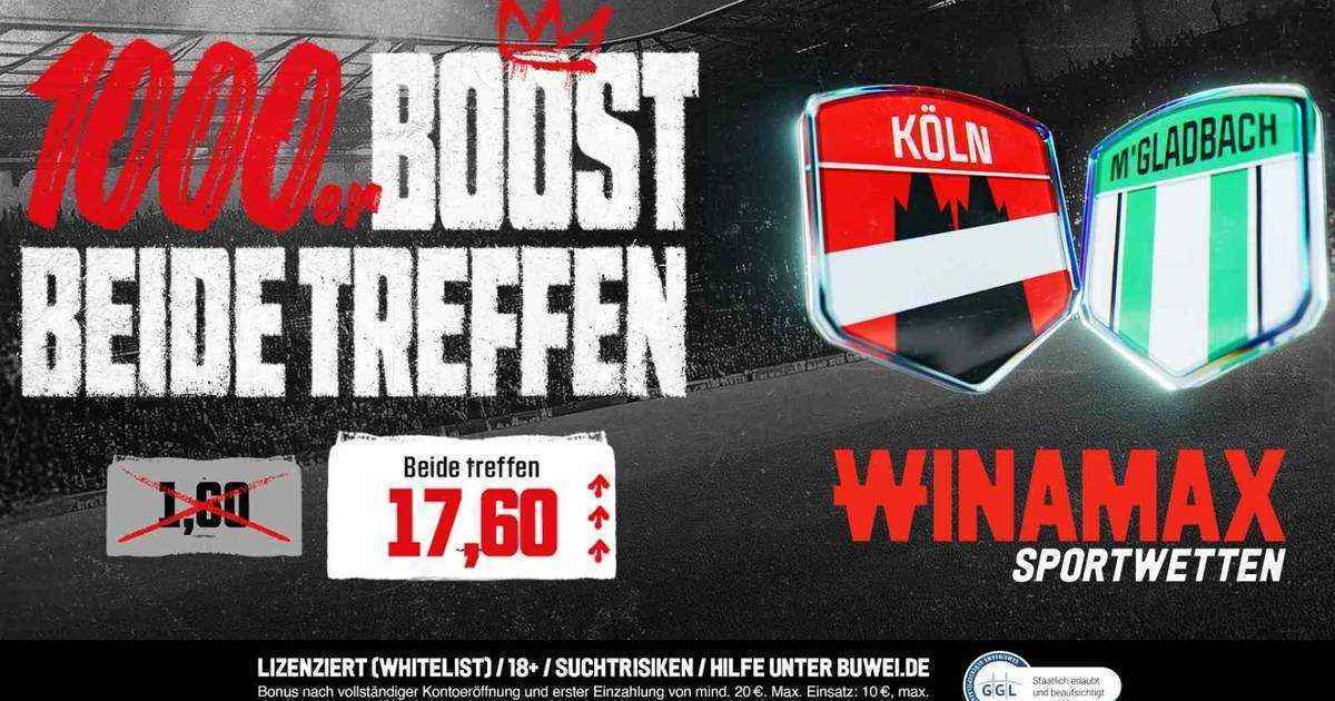 Köln gegen gladbach: 17,60-quote zerreißt die formel – beide teams treffen