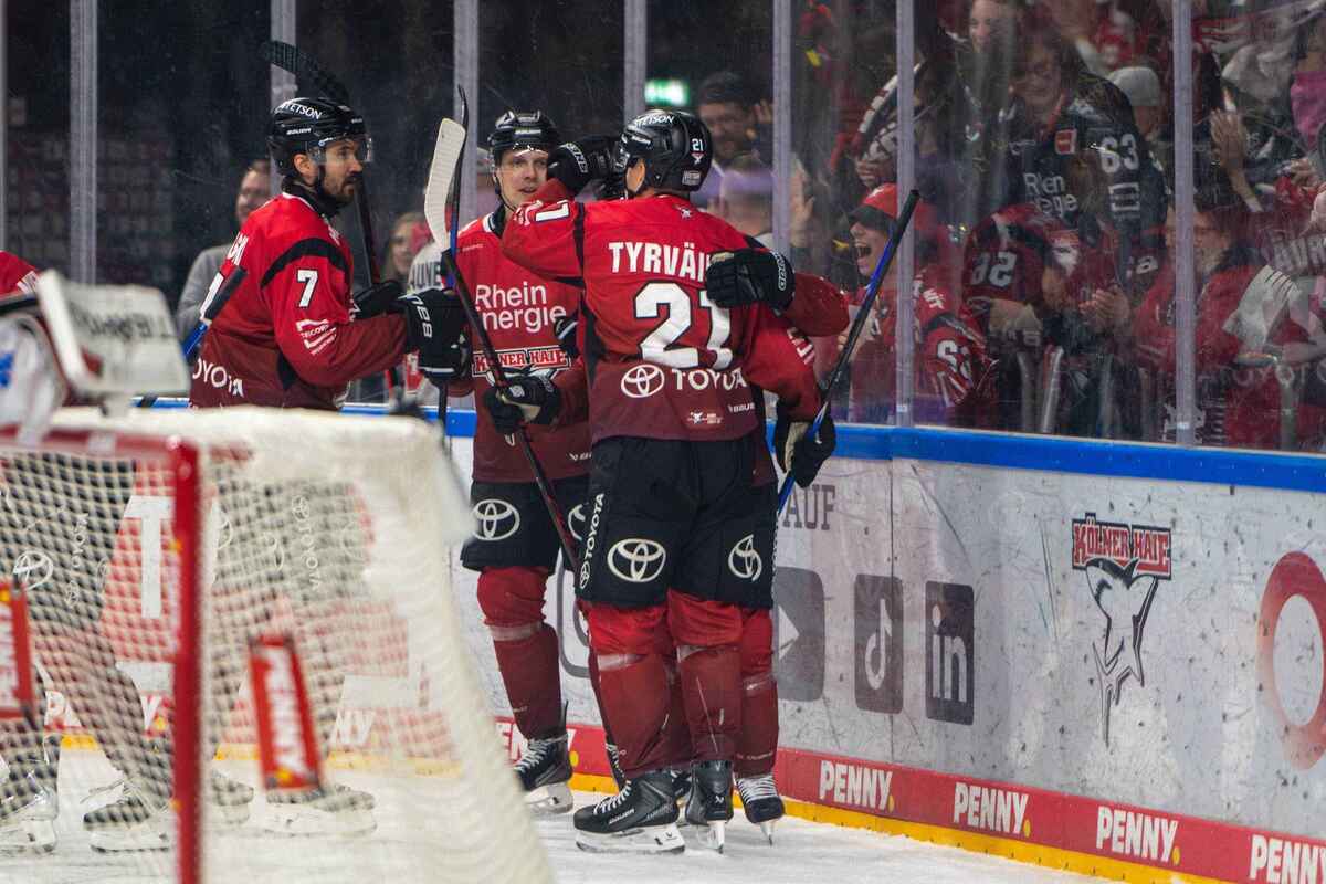 Kölner haie jagen den del-rekord: 6:2 gegen augsburg