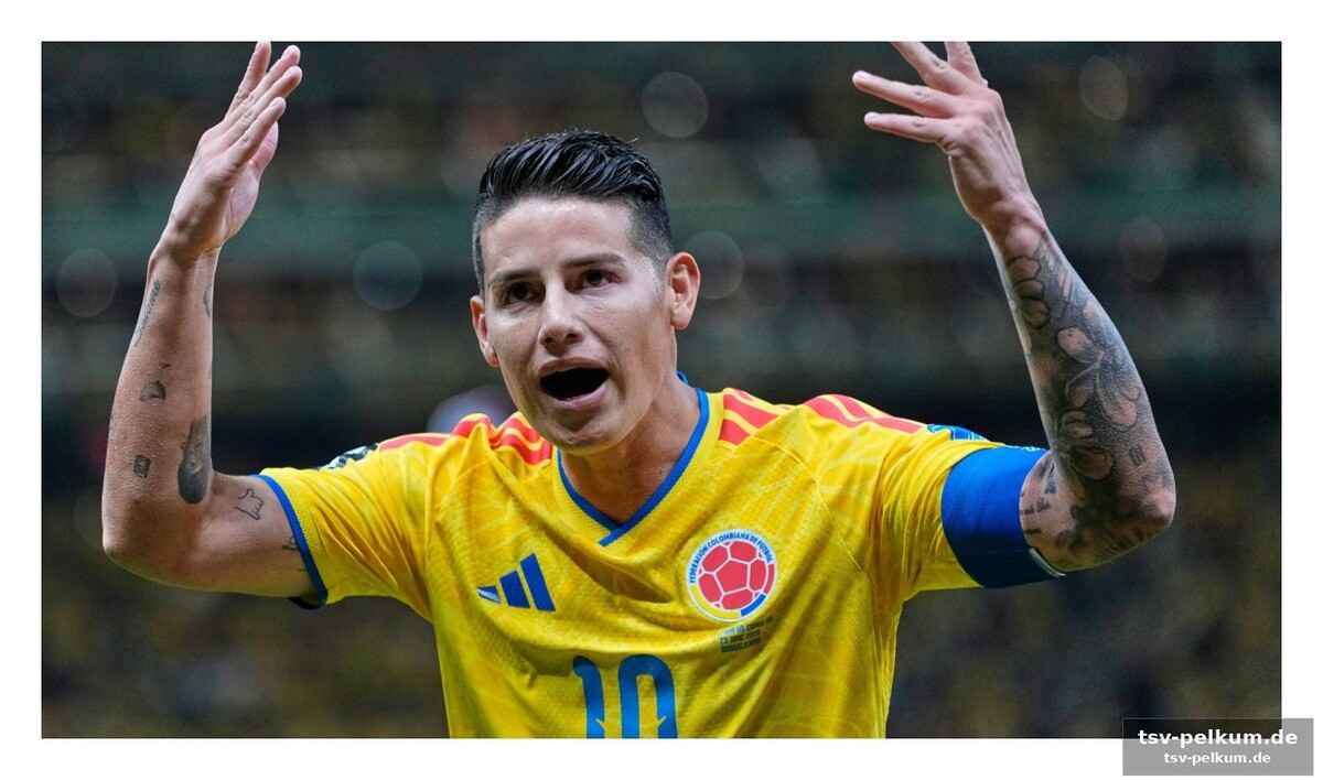 James rodríguez glänzt im power ranking