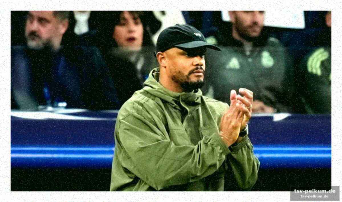 Die entladung nach dem schlusspfiff: kompany zeigt seine emotionen