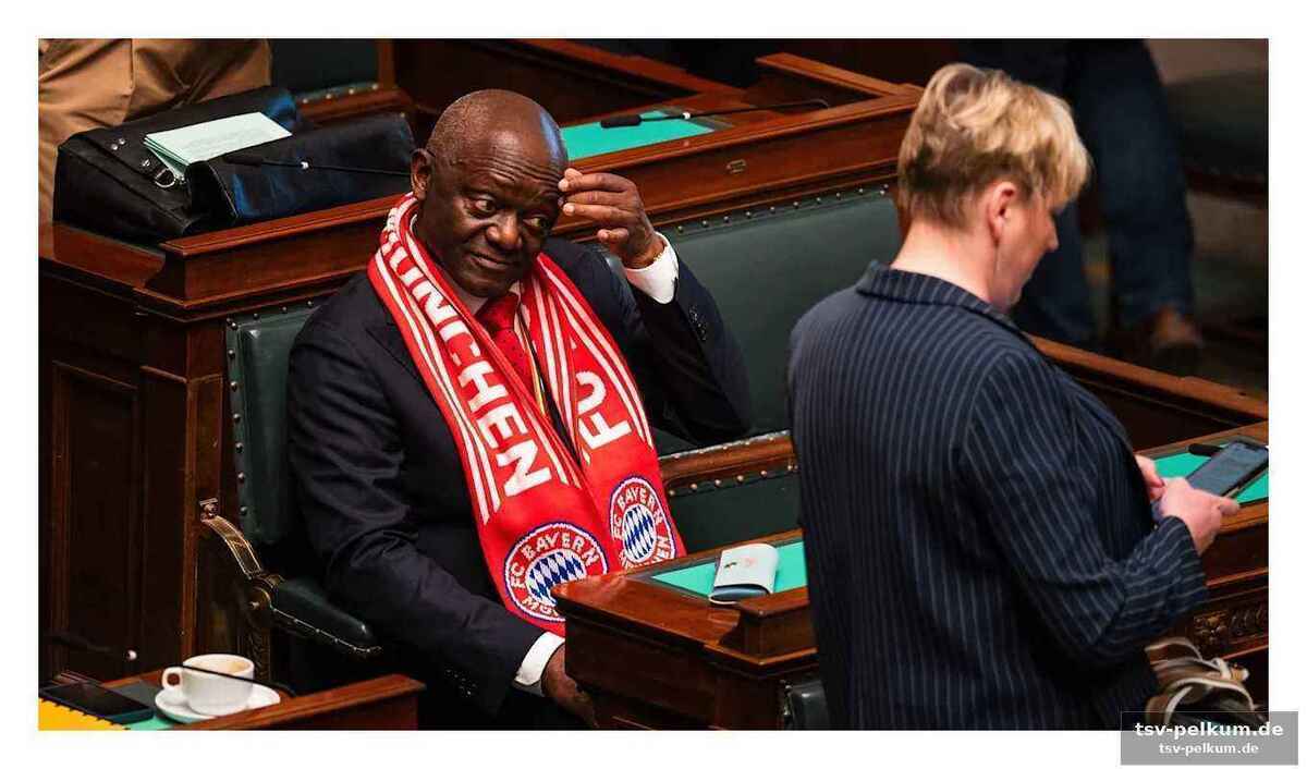 Ein fußballherz schlägt im parlament