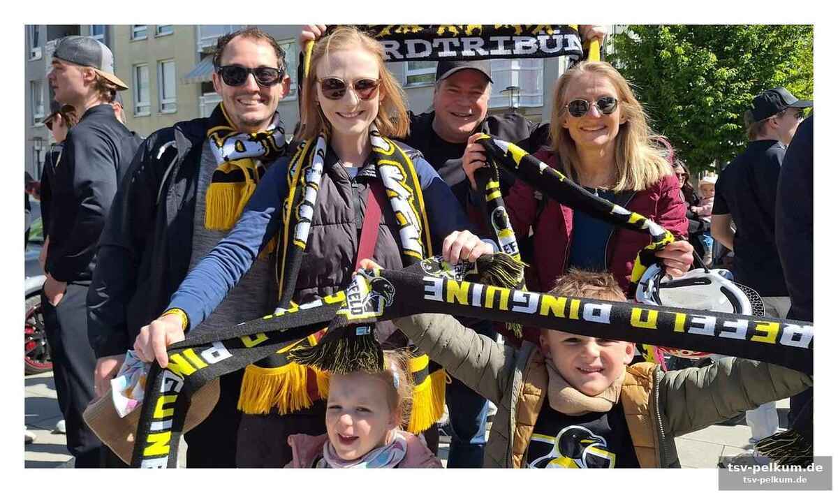 Ein eishockeyspiel als rahmenprogramm