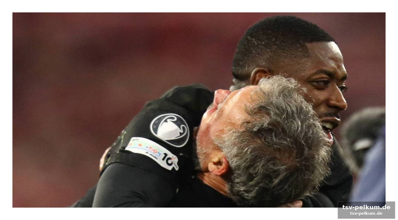 Dembélés reaktion: ein lehrstück für profis