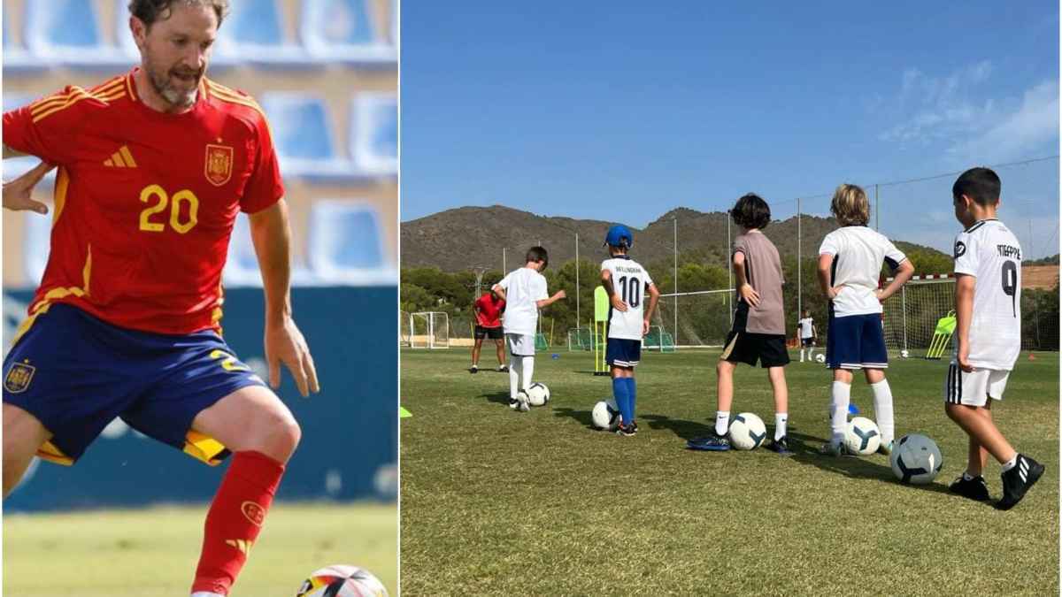 La manga: fußball-talente trainieren mit spanischen legenden!