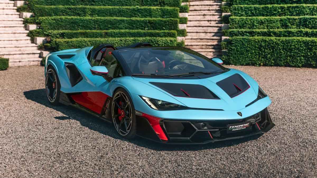 Lamborghini fenomeno roadster: hybrid-monster mit nur 15 exemplaren!
