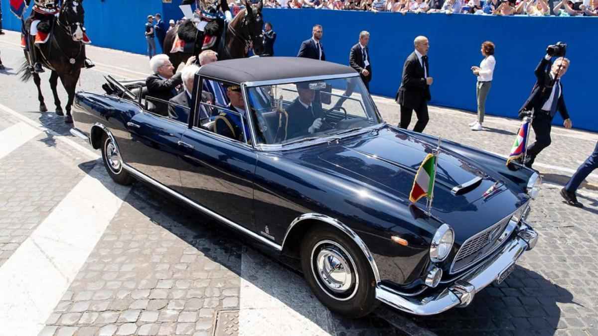 Lancia flaminia 335: staatsauto feiert 80. republikjahr!