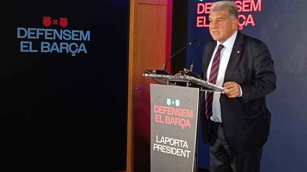 Laporta startet wahlkampf: "wir verteidigen barça"
