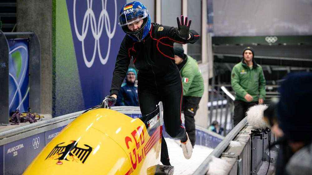 Laura nolte führt beim monobob – gold-hoffnung in italien