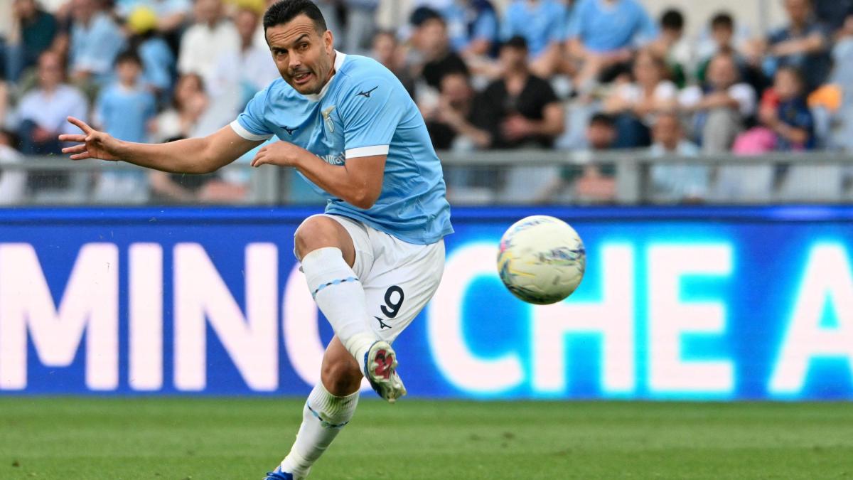 Lazio empfiehlt sich mit abschiedszeremonie für pedro!