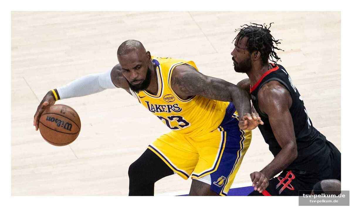 Der king bricht rekorde, während die lakers kämpfen
