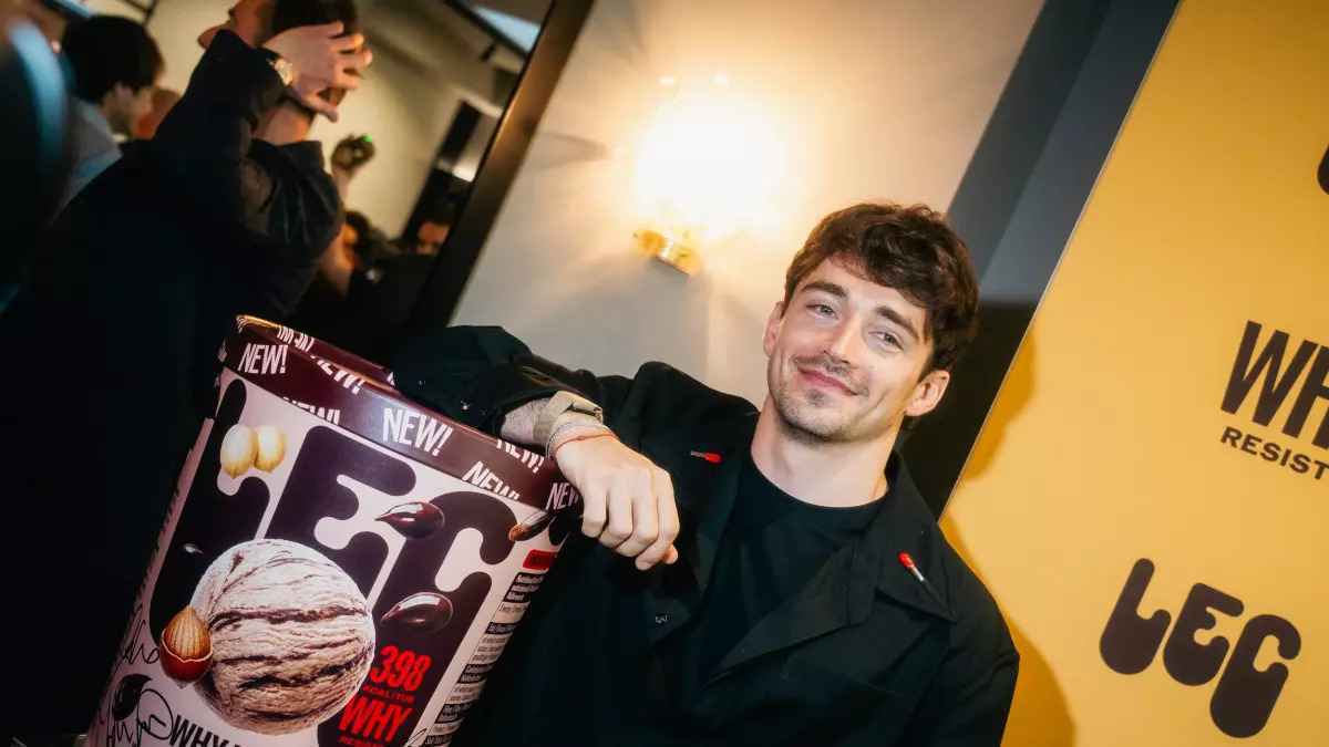 Leclercs süße leidenschaft: ein eis für den ferrari-star!