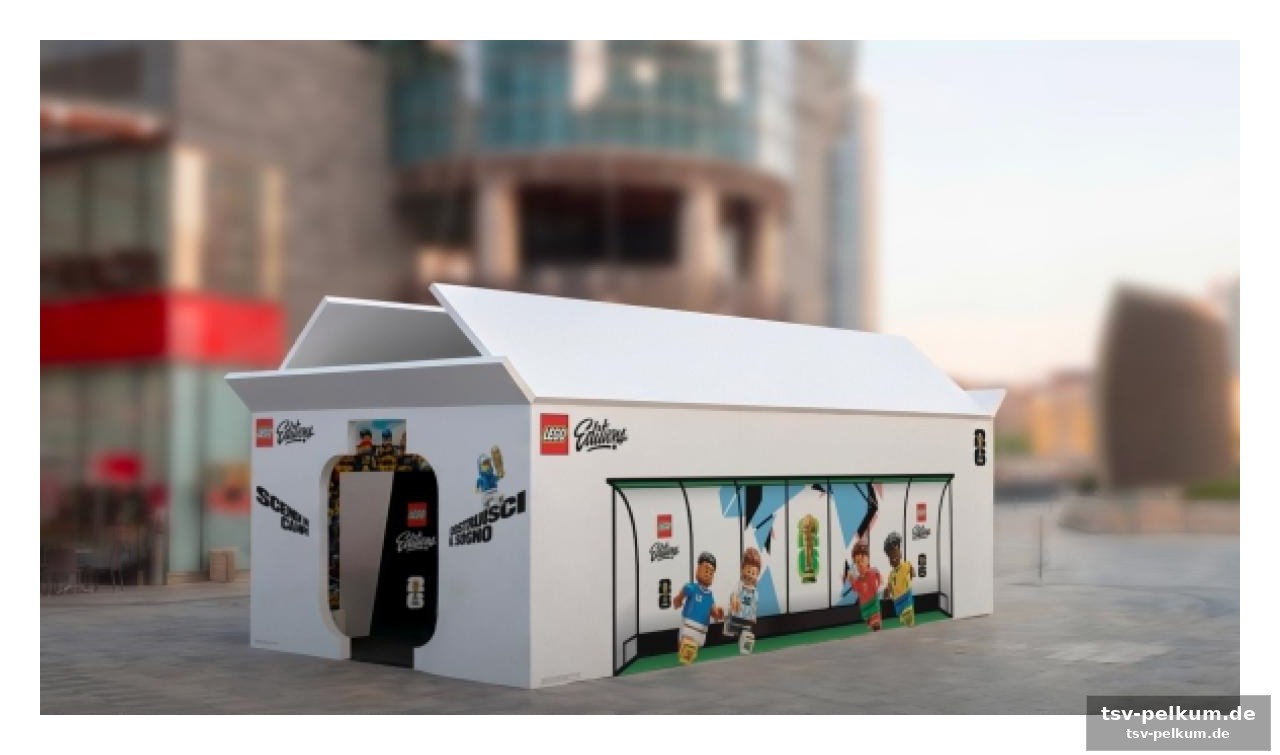 Alessandro del piero eröffnet das lego stadion