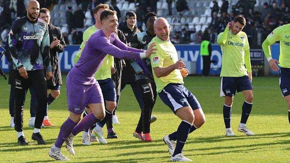 Leistners überraschende torpremiere: hertha siegt in elversberg