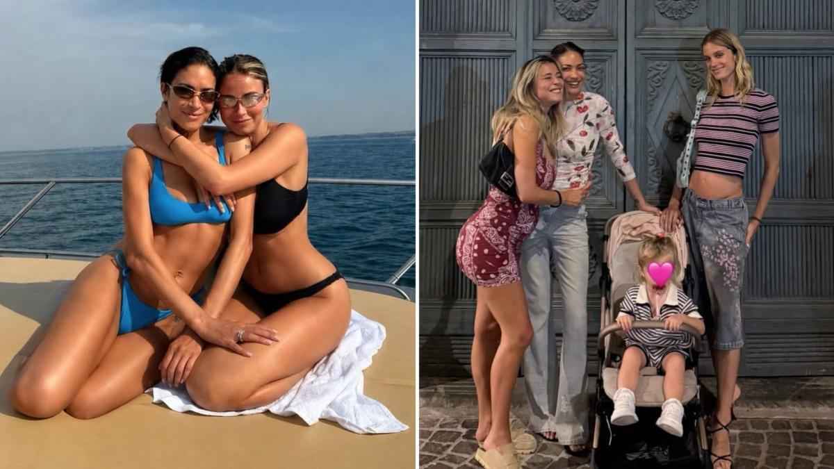 Leotta genießt gardasee-sommer: freundschaft mit elodie im fokus