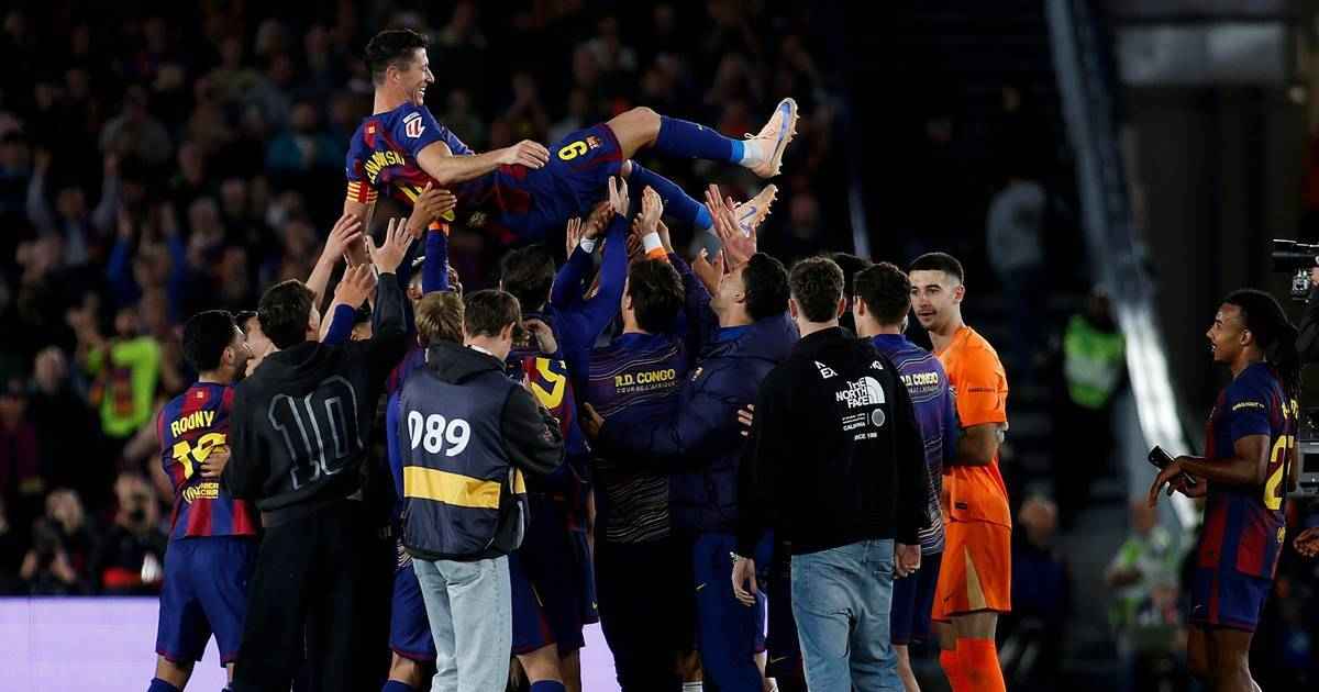 Lewandowski verabschiedet sich: tränen und ovationen in barcelona