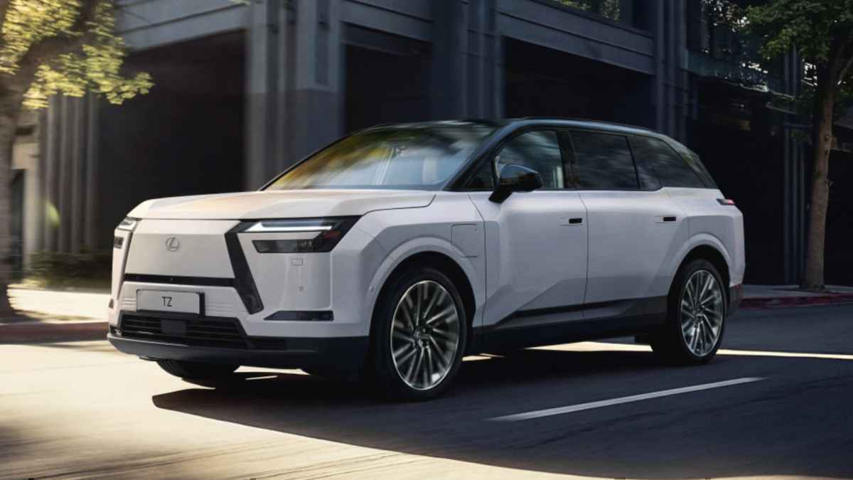 Lexus tz: luxus-suv schwebt auf wolke sieben – und auf elektrizität