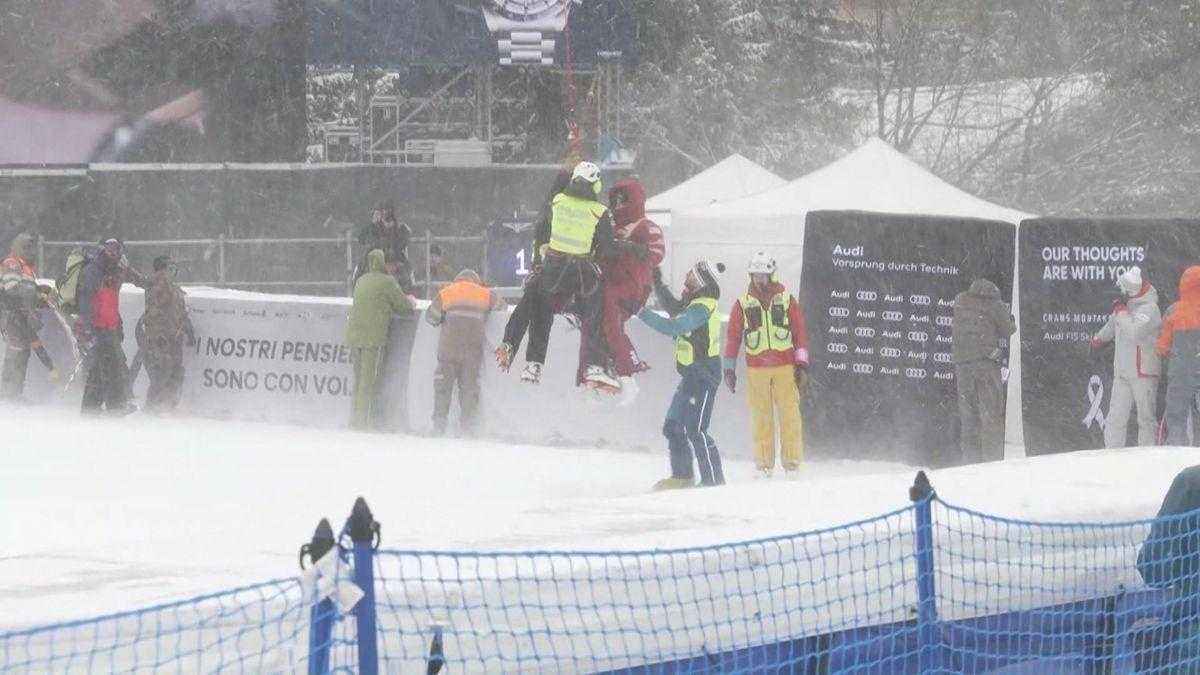 Lindsey vonn crash in crans-montana: schock vor olympia!