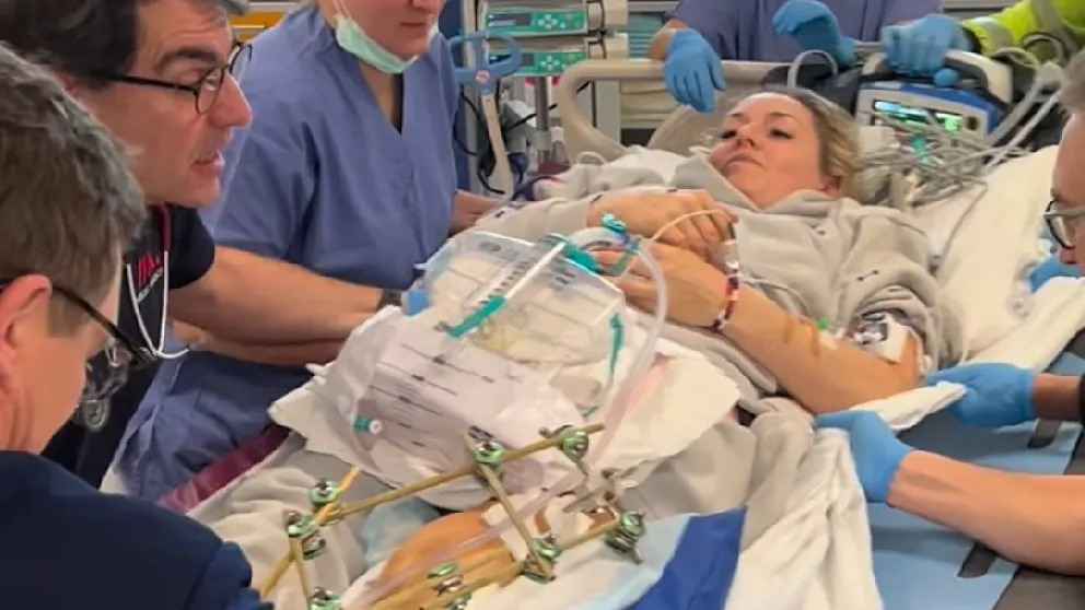 Lindsey vonn nach krankenhausaufenthalt zurück in den usa geflogen