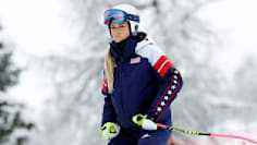 Lindsey vonn trotzt kreuzbandriss: starkes abschneiden bei olympia-training