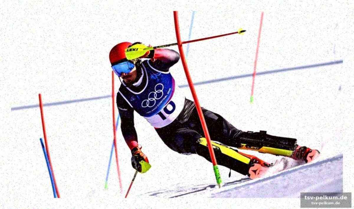 Blick auf den einzel-slalom: chance für straßer