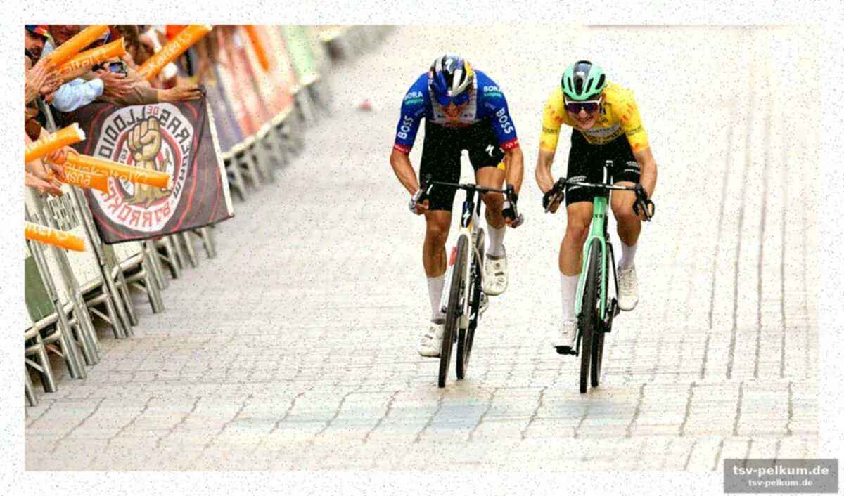 Formaufbau für die tour de france