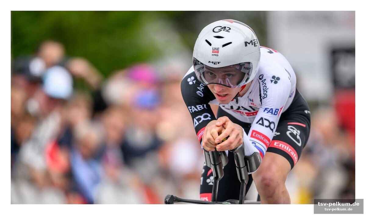 Nur drei sekunden rückstand auf den tour-star