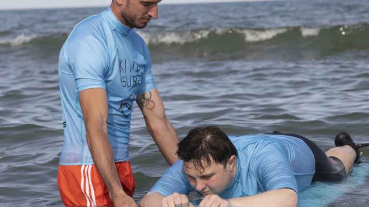 Llopis stürmt jetzt nicht nur hürden, sondern auch wellen!