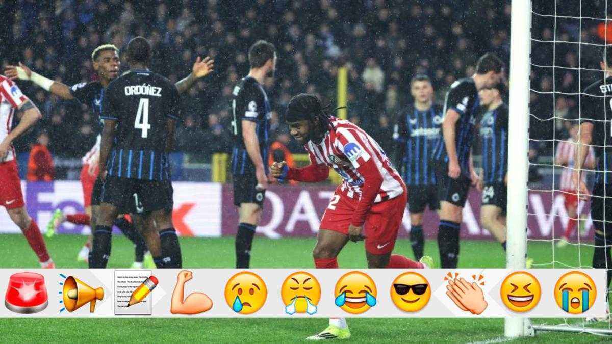 Lookman und oblak glänzen – atlético madrid kämpft sich zu einem unentschieden gegen brügge