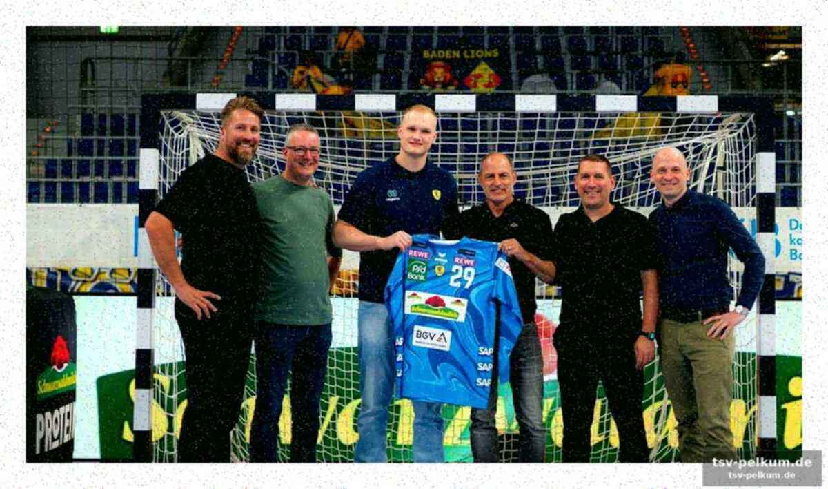 Handball-topteam und regionale traditionsmarke gehen partnerschaft ein