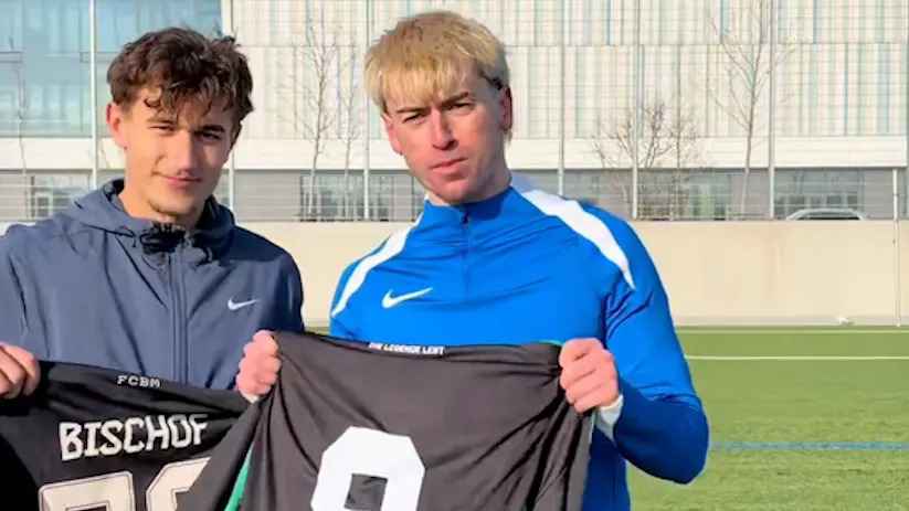 Lucas scholl fordert bayern-star zu zauber-freistößen heraus – das netz fliegt auf