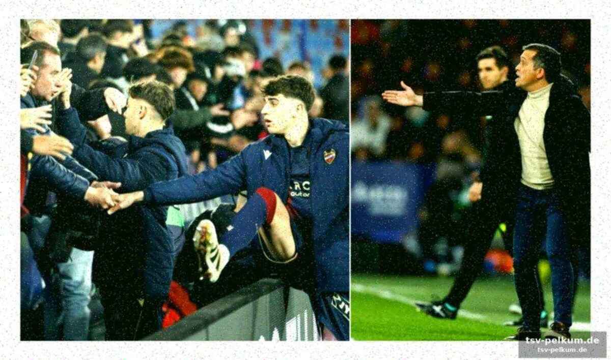 Direkte ansprache der „levante fans“