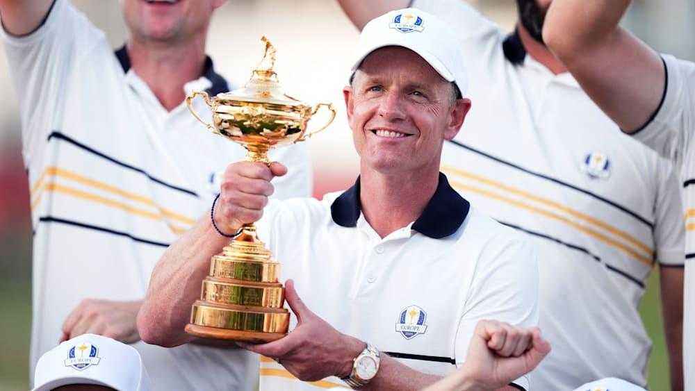 Luke donald führt europa 2027 zum dritten mal beim ryder cup an