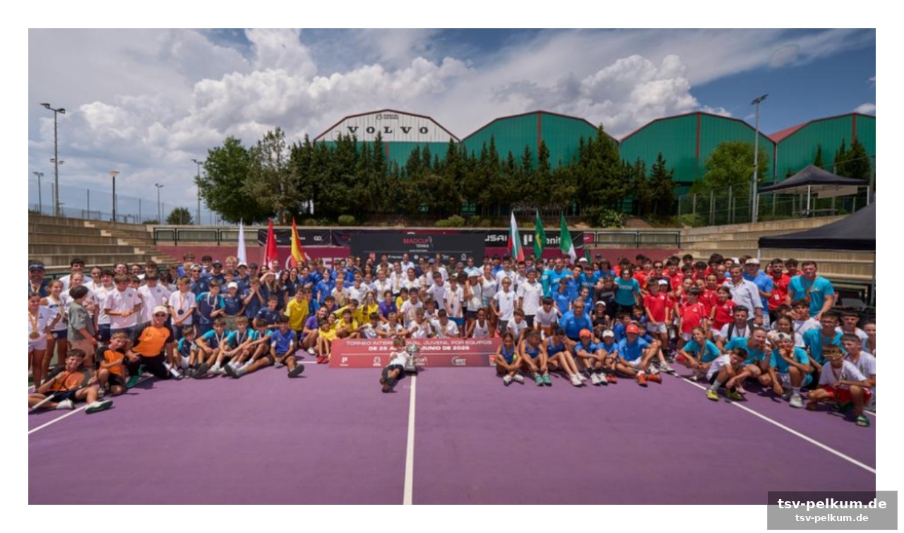Internationale stars von morgen treffen aufeinander