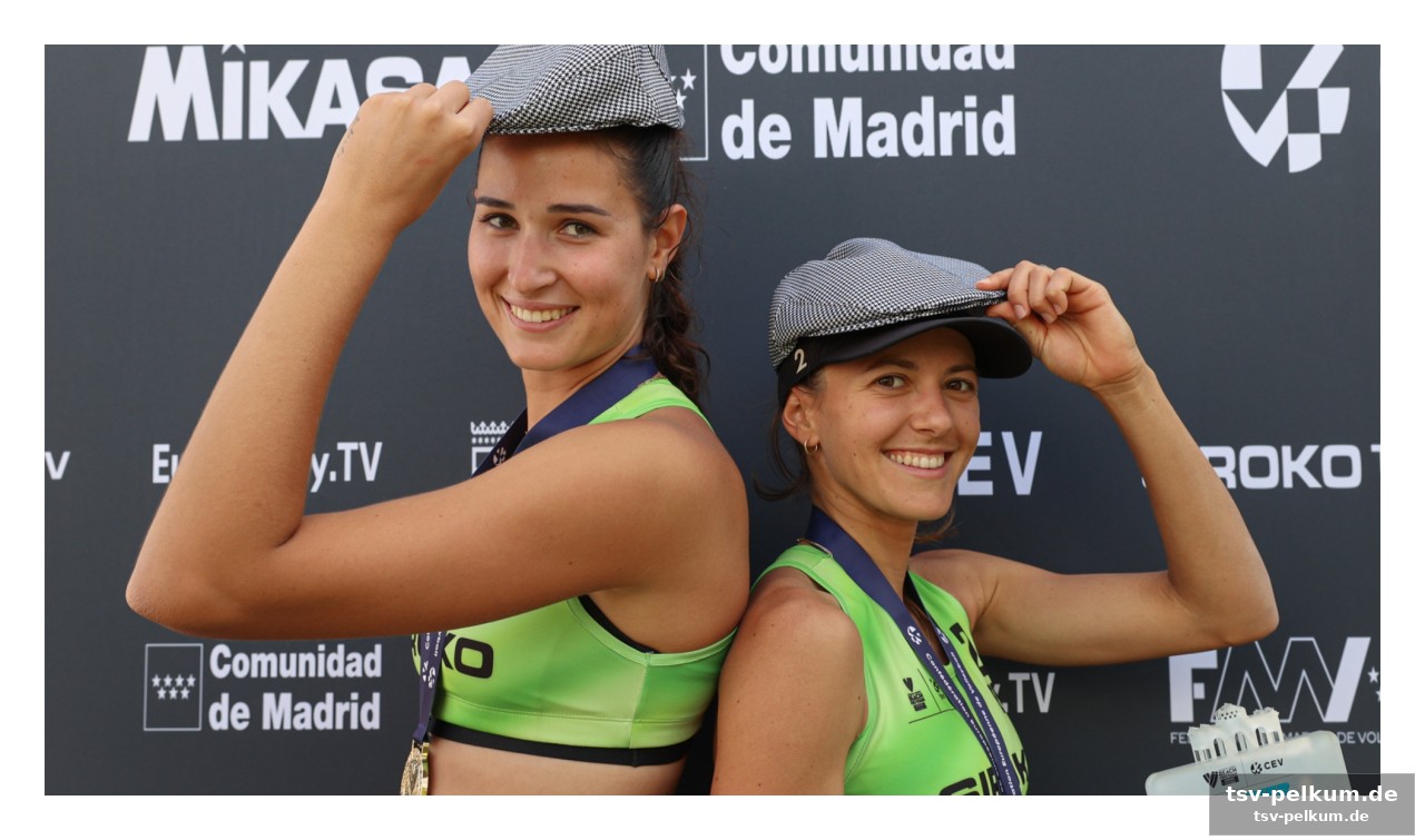 Ein neuer stern am beachvolleyball-himmel: tania moreno und sofía izuzquiza