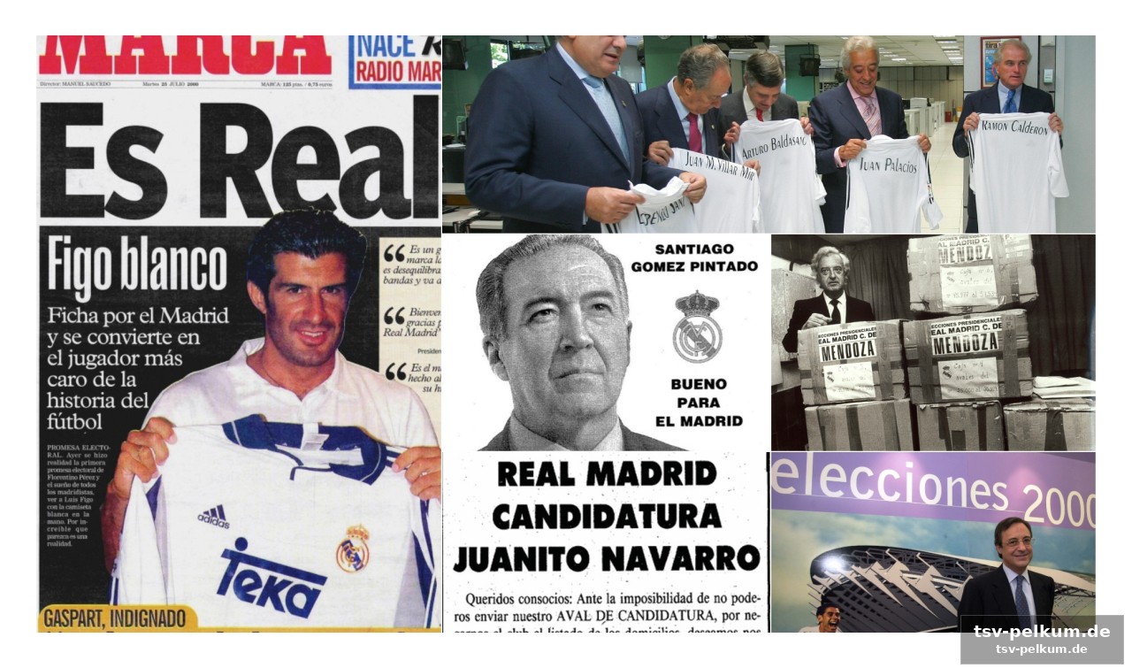 Eine reise durch die wahlhistorie des real madrid