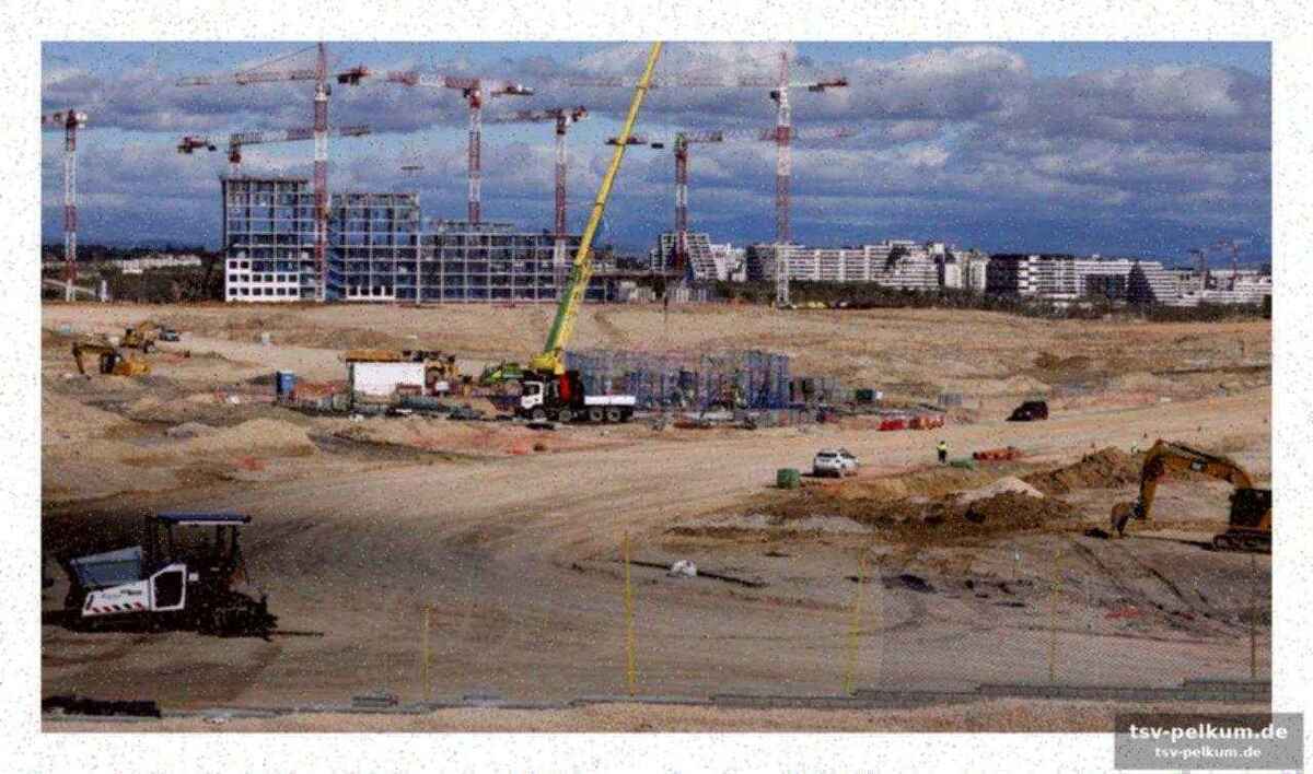 Asphaltierung beginnt – rennstrecke nimmt gestalt an