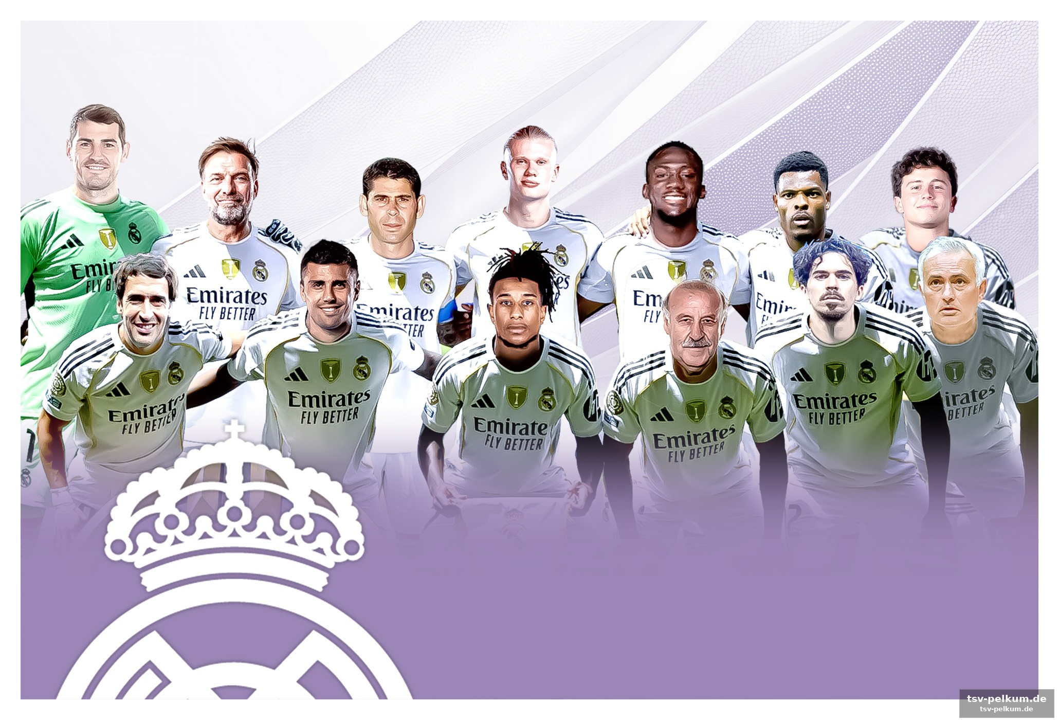 Casillas und del bosque verstärken riquelmes team