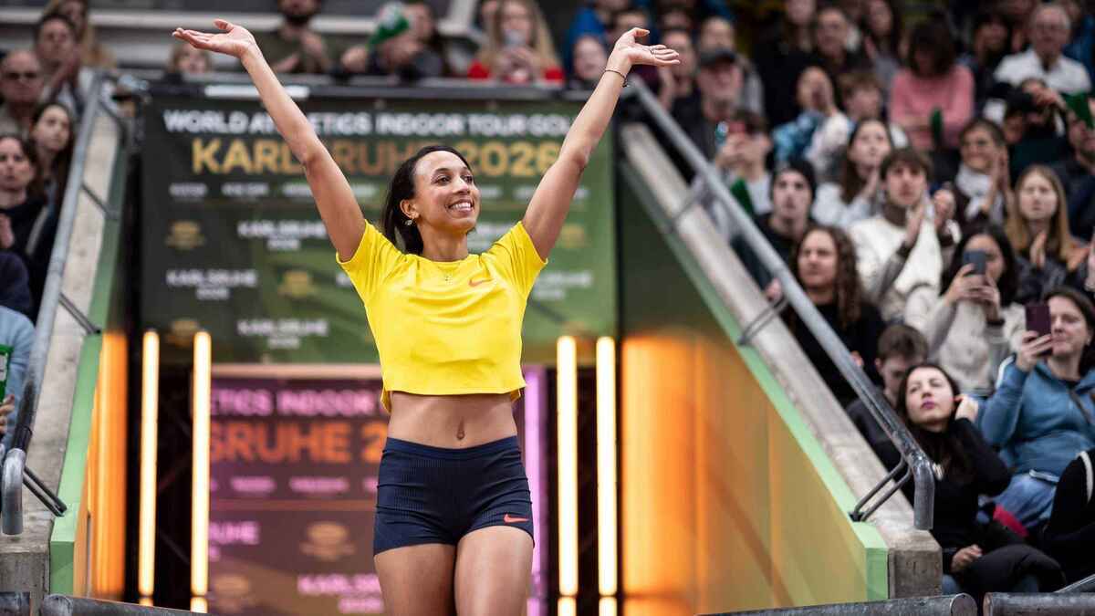 Malaika mihambo in karlsruhe weit entfernt von der bestform