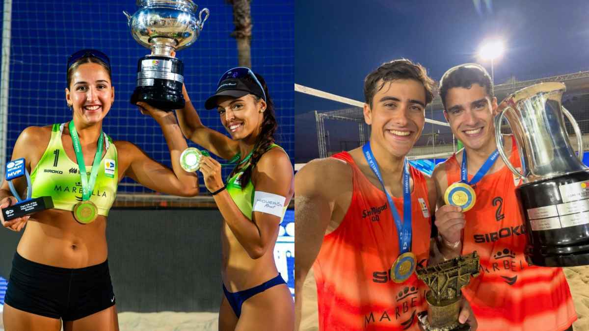 Marbella bebt beachvolleyball-geschichte: königspaar-pokal krönt legenden