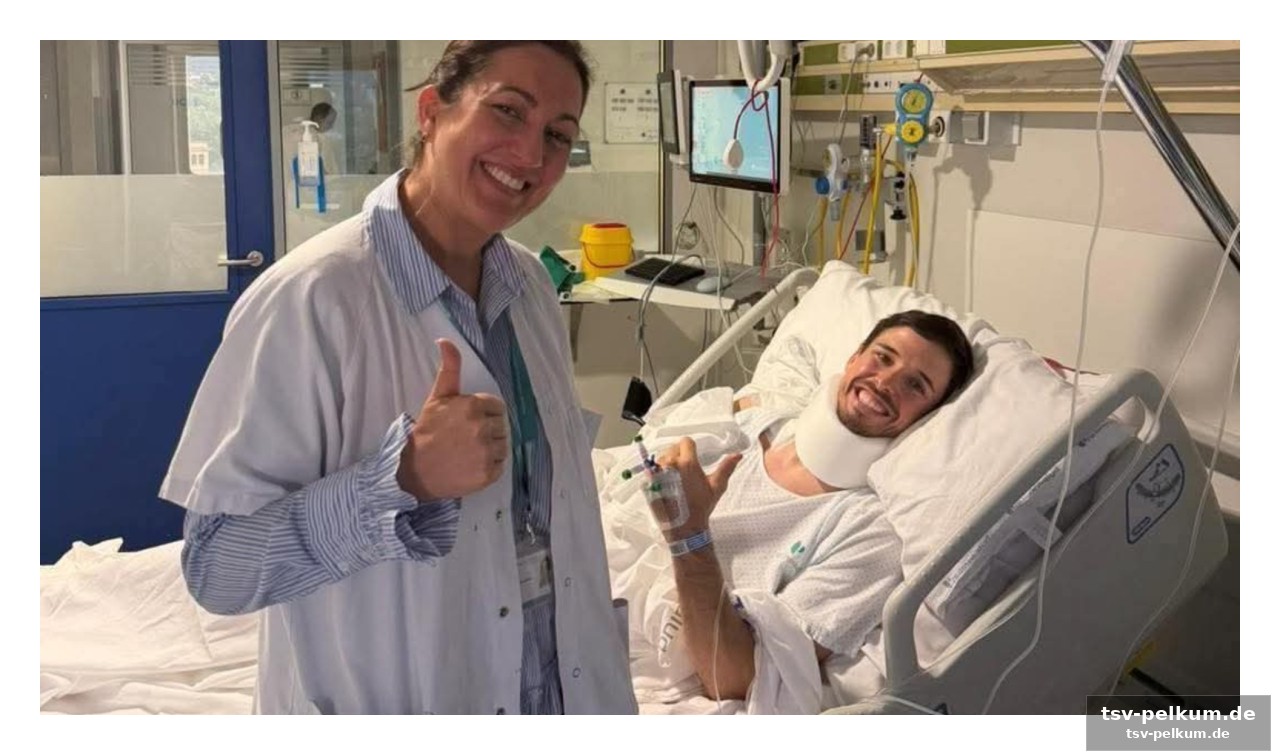 Zarcos fokus liegt auf der knie-untersuchung