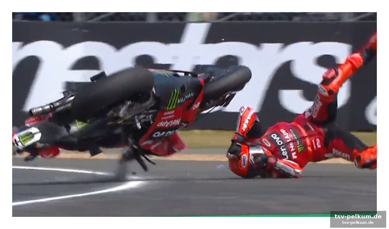 Martín übernimmt die führung, márquez verliert die kontrolle