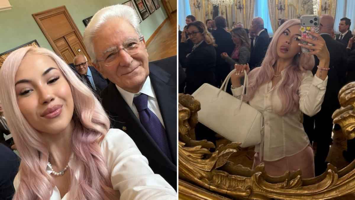 Mattarella und die trap-queen: ein selfie, das italien spaltet!