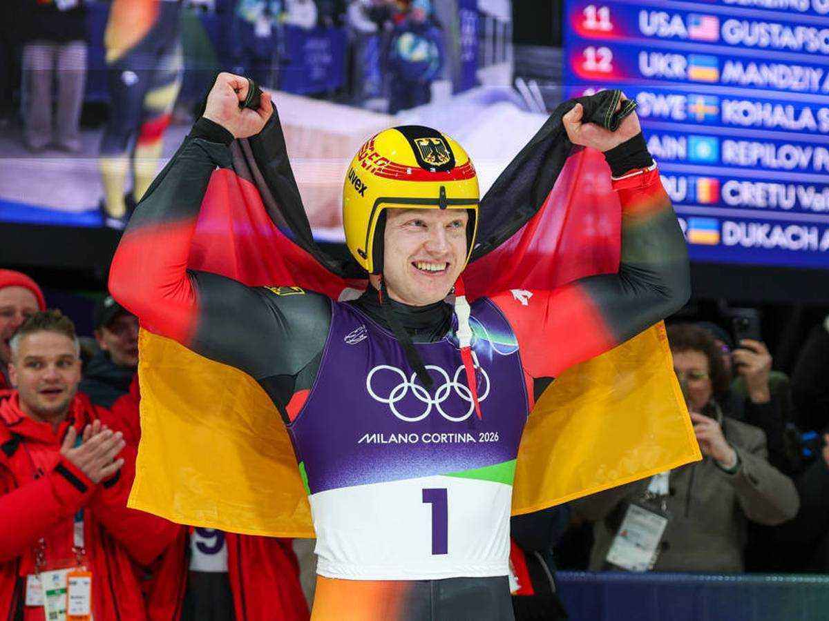Max langenhan holt gold für deutschland im rodeln – ein triumph in cortina