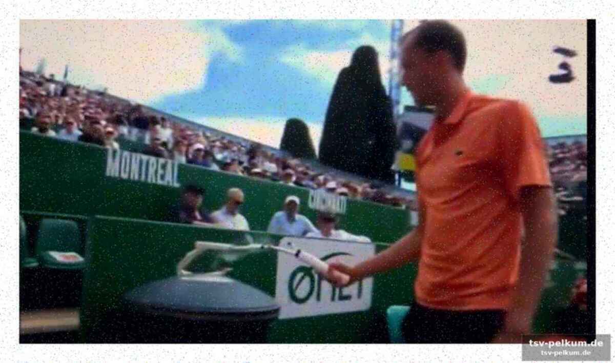 Ein auftritt zum vergessen für den atp-star