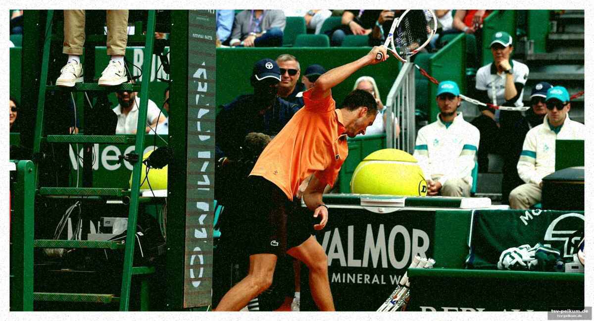 Berrettini im flow, medvedev im chaos