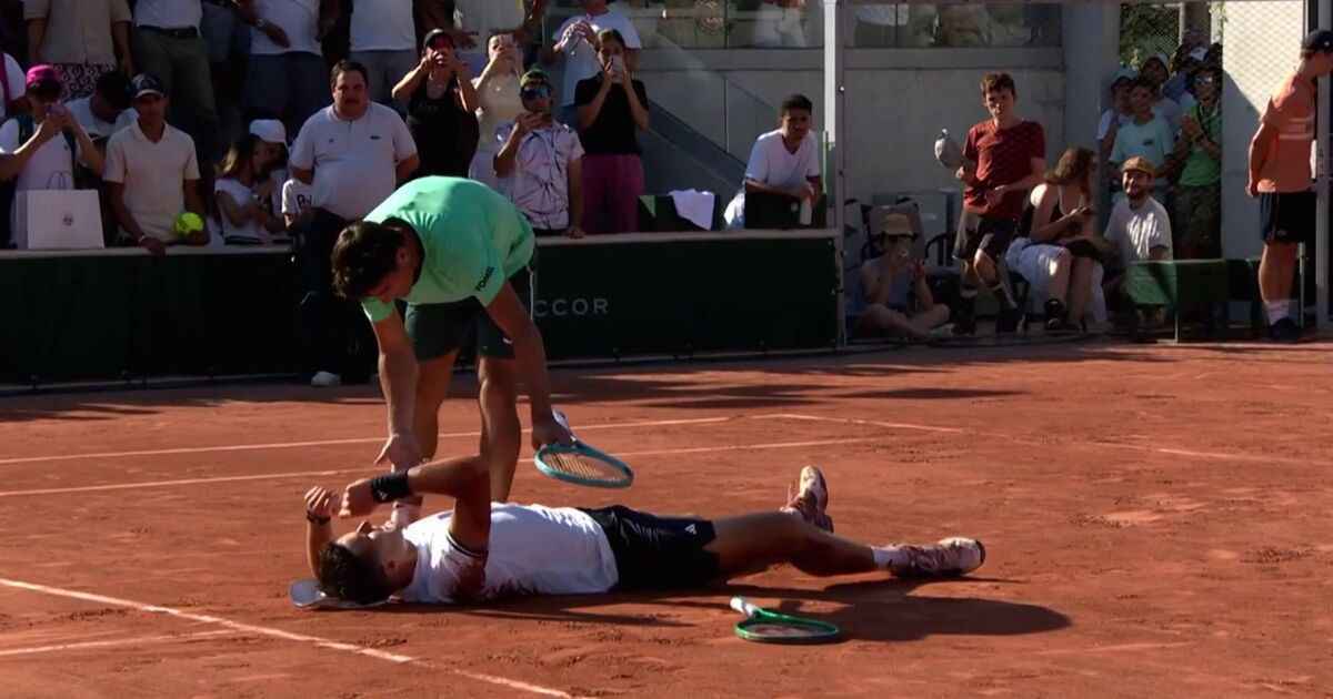 Mensik kämpft sich ins glück – und bricht fast zusammen!