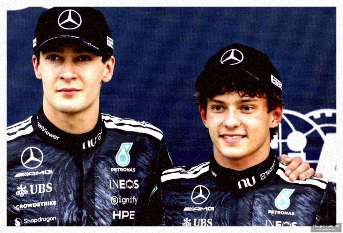 Ein fahrerduo im clinch